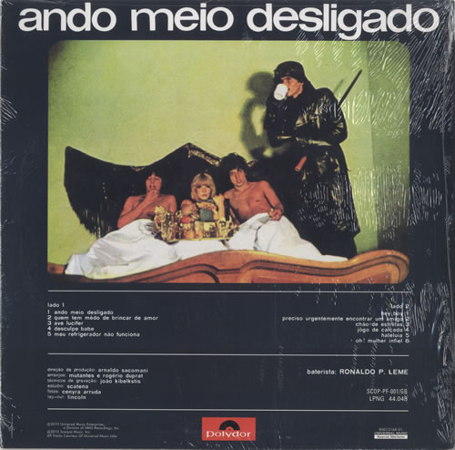 Mutantes A Divina Comedia Ou Ando Meio Desligado - Sealed vinyl LP album (LP record) US M2ILPAD518646