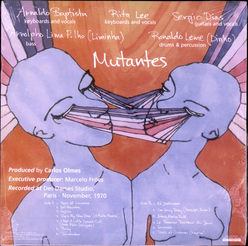 Mutantes Tecnicolor - Sealed vinyl LP album (LP record) US M2ILPTE518657