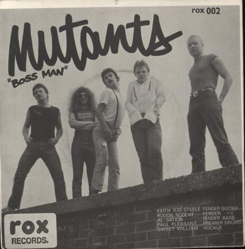 Mutants Boss Man 7" vinyl single (7 inch record / 45) UK QYU07BO703195
