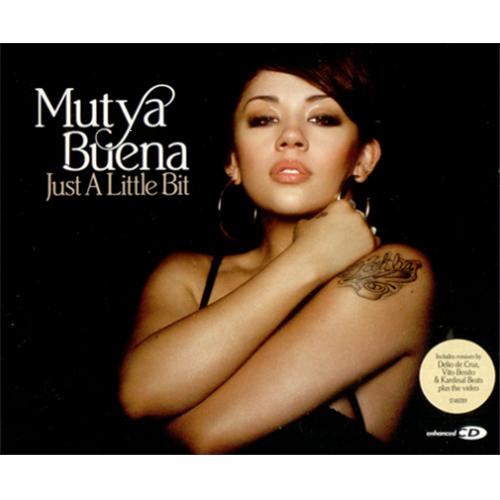 Mutya Buena Just A Little Bit CD single (CD5 / 5") UK MT8C5JU416976