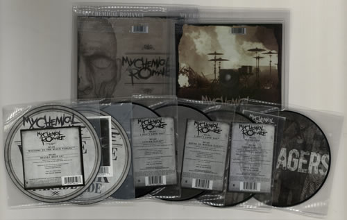 My Chemical Romance A Set Of 8 Picture Disc Singles 7" vinyl picture disc (7 inch picture disc single) UK MAP7PAS591381