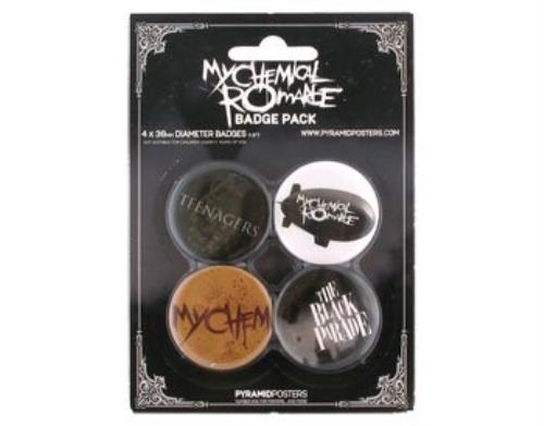 My Chemical Romance Badge Pack badge UK MAPBGBA403521