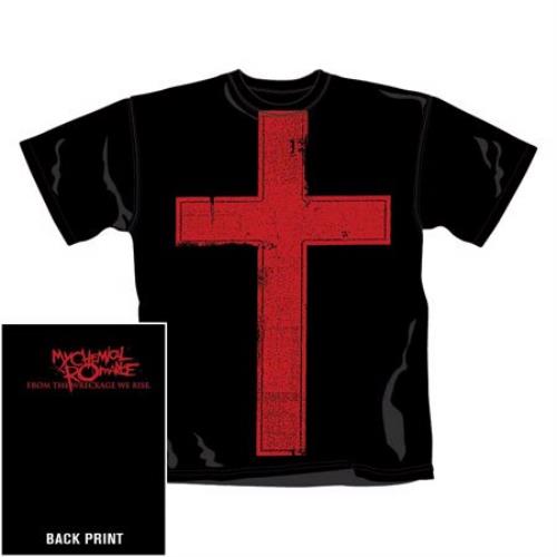 My Chemical Romance Big Cross T-Shirt - XL t-shirt UK MAPTSBI415348