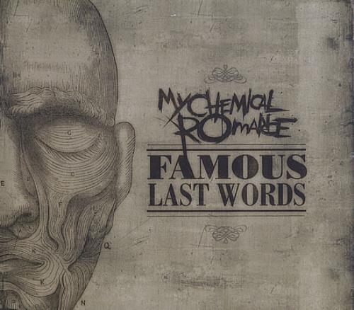 My Chemical Romance Famous Last Words CD single (CD5 / 5") UK MAPC5FA396566