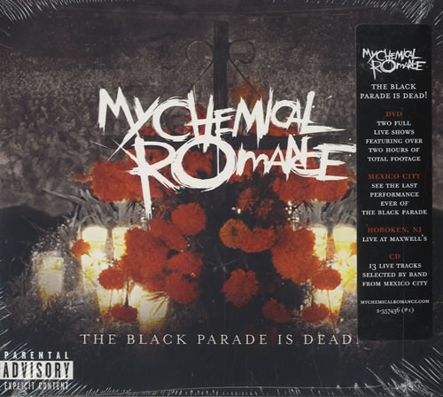 My Chemical Romance The Black Parade Is Dead 2-disc CD/DVD set US MAP2DTH452415