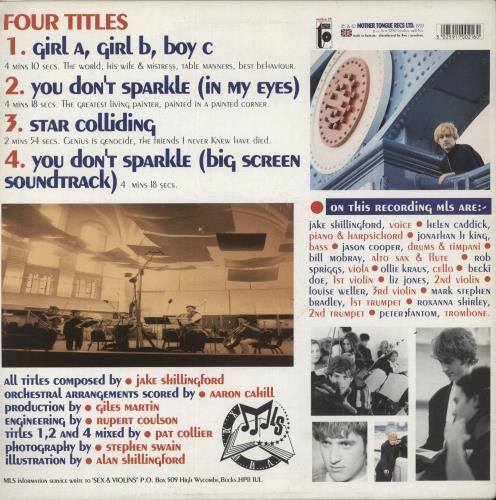 My Life Story Girl A, Girl B, Boy C 12" vinyl single (12 inch record / Maxi-single) UK ORY12GI82580