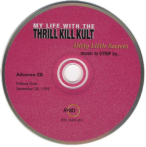 My Life With The Thrill Kill Kult Dirty Little Secrets CD album (CDLP) US TKKCDDI382065