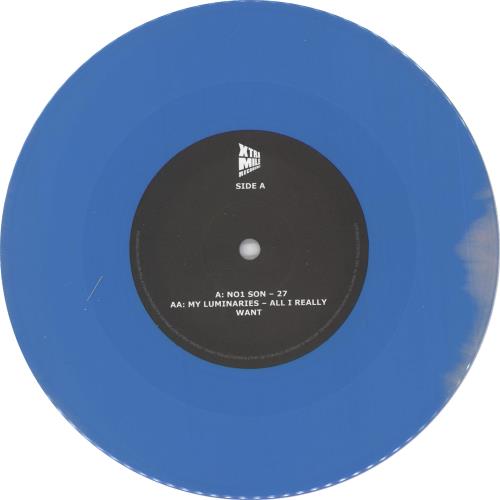 My Luminaries Split Single - Blue/Pink vinyl 7" vinyl single (7 inch record / 45) UK ZYA07SP717234
