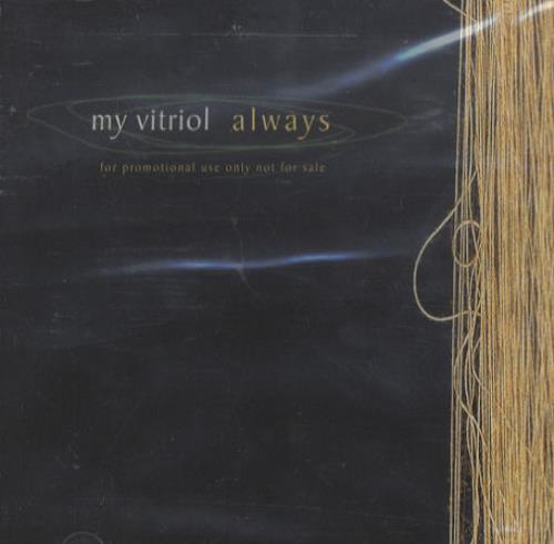 My Vitriol Always CD single (CD5 / 5") UK MVTC5AL198864