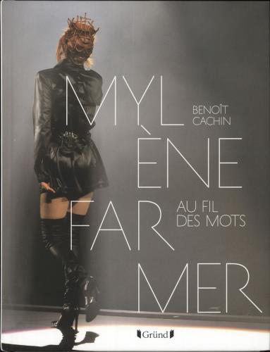 Mylene Farmer Au Fils Des Mots book French MYLBKAU717174