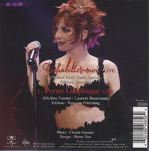 Mylene Farmer Deshabillez-moi CD single (CD5 / 5") French MYLC5DE390801