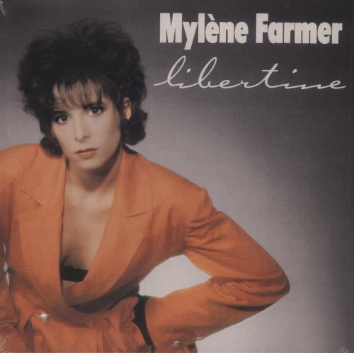 Mylene Farmer Libertine - Black Vinyl 12" vinyl single (12 inch record / Maxi-single) French MYL12LI846554