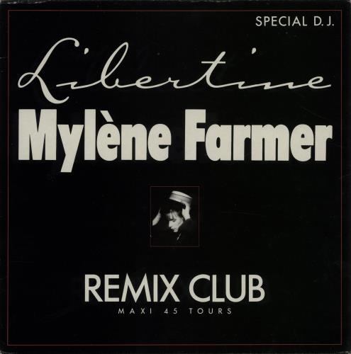 Mylene Farmer Libertine - Remix Club 12" vinyl single (12 inch record / Maxi-single) French MYL12LI23344