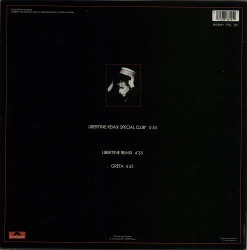 Mylene Farmer Libertine - Remix Club 12" vinyl single (12 inch record / Maxi-single) French MYL12LI23344