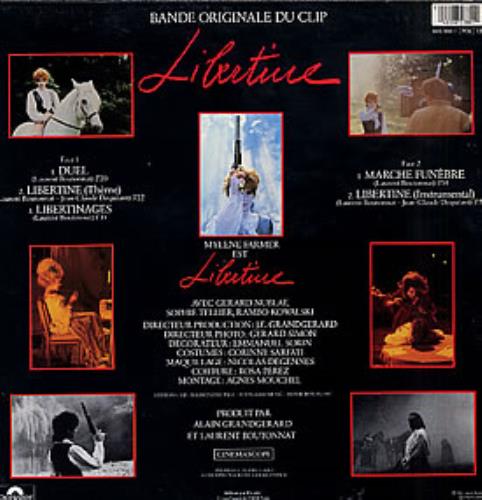 Mylene Farmer Libertine 12" vinyl single (12 inch record / Maxi-single) French MYL12LI26564