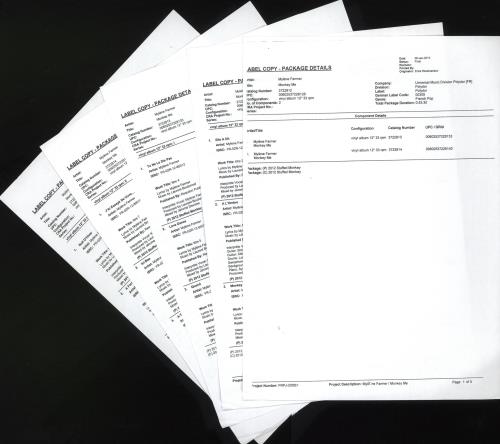 Mylene Farmer Monkey Me - Test Pressing 2-LP vinyl record set (Double LP Album) French MYL2LMO673174