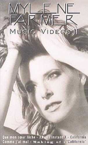 Mylene Farmer Music Videos II video (VHS or PAL or NTSC) French MYLVIMU114423