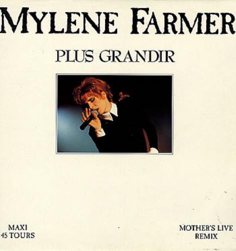 Mylene Farmer Plus Grandir - Live 12" vinyl single (12 inch record / Maxi-single) French MYL12PL18726