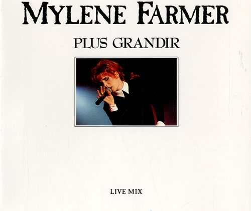 Mylene Farmer Plus Grandir CD single (CD5 / 5") French MYLC5PL03621