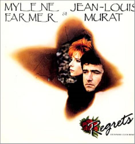 Mylene Farmer Regrets 12" vinyl single (12 inch record / Maxi-single) French MYL12RE77209