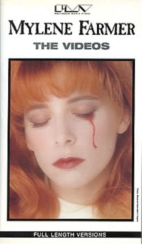 Mylene Farmer The Videos video (VHS or PAL or NTSC) UK MYLVITH04102