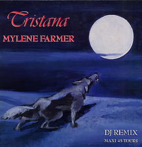 Mylene Farmer Tristana - DJ Remix 12" vinyl single (12 inch record / Maxi-single) French MYL12TR25132