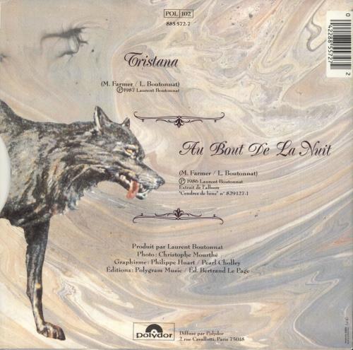 Mylene Farmer Tristana 7" vinyl single (7 inch record / 45) French MYL07TR11985