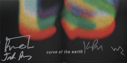Mystery Jets Curve Of The Earth - Autographed CD album (CDLP) UK MJECDCU661584