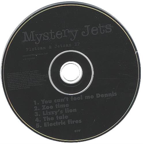 Mystery Jets Flotsam & Jetsam EP CD single (CD5 / 5") US MJEC5FL366600