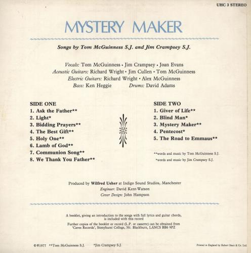 Mystery Maker Mystery Maker vinyl LP album (LP record) UK 128LPMY744349
