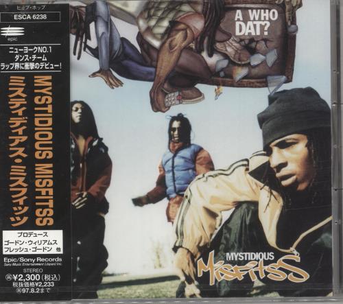 Mystidious Misfitss A Who Dat? - Sealed CD album (CDLP) Japanese 0YSCDAW729347