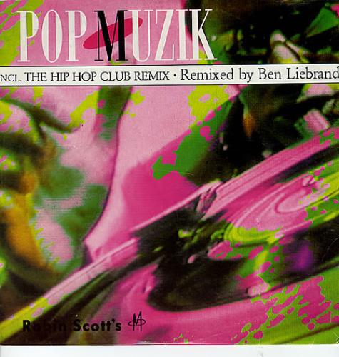 M Pop Muzik 12" vinyl single (12 inch record / Maxi-single) US -M-12PO360056