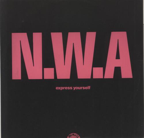 N.W.A. Express Yourself 12" vinyl single (12 inch record / Maxi-single) UK NWA12EX688642