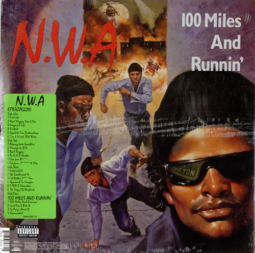 N.W.A. Niggaz4Life 2-LP vinyl record set (Double LP Album) US NWA2LNI464889