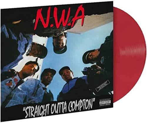 N.W.A. Straight Outta Compton - Red Vinyl - Sealed vinyl LP album (LP record) US NWALPST880418