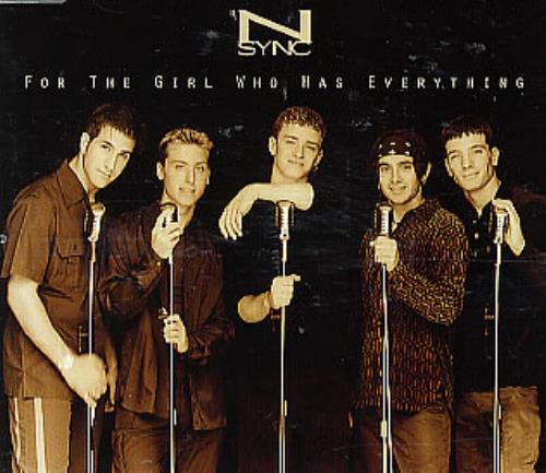 N Sync For The Girl Who Has CD single (CD5 / 5") German NSYC5FO91262