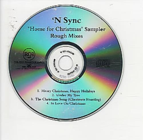 N Sync Home For Christmas - Sampler CD-R acetate US NSYCRHO257700