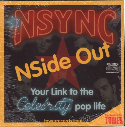 N Sync NSide Out CD-ROM US NSYRONS195206