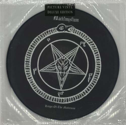 Nachtmystium Reign Of The Malicious picture disc LP (vinyl picture disc album) Spanish N7FPDRE659208