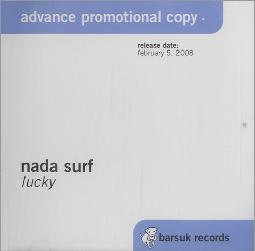Nada Surf Lucky CD album (CDLP) US NSFCDLU464842