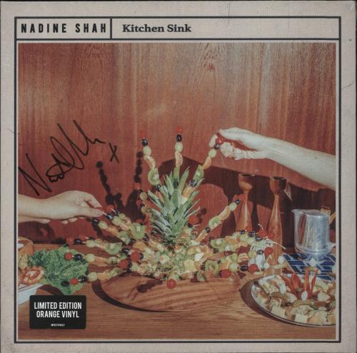 Nadine Shah Kitchen Sink - Orange Vinyl - Autographed - Sealed vinyl LP album (LP record) UK 1EJLPKI848980