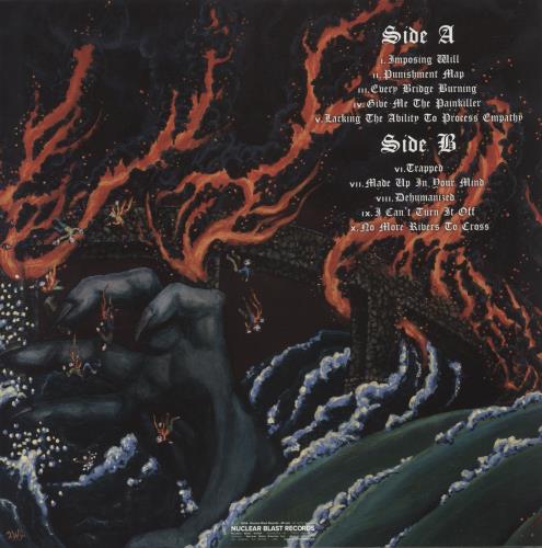 Nails Every Bridge Burning - Forest Green Vinyl vinyl LP album (LP record) UK 044LPEV866141