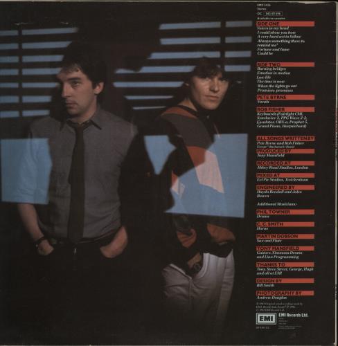 Naked Eyes Burning Bridges vinyl LP album (LP record) UK KEDLPBU425436