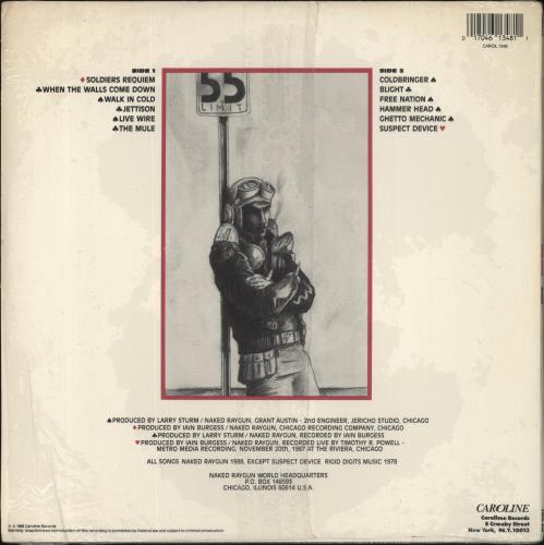 Naked Raygun Jettison vinyl LP album (LP record) US NFLLPJE557608