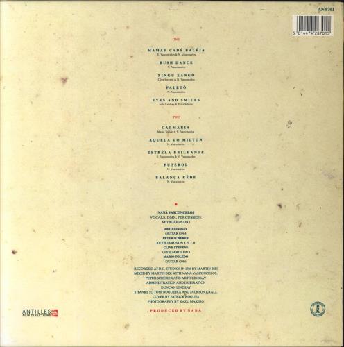 Nan� Vasconcelos Bush Dance vinyl LP album (LP record) UK NF8LPBU619983