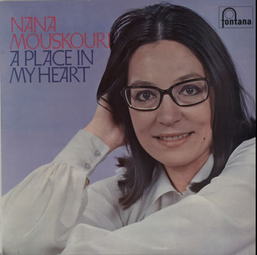 Nana Mouskouri A Place In My Heart vinyl LP album (LP record) UK NNMLPAP619491