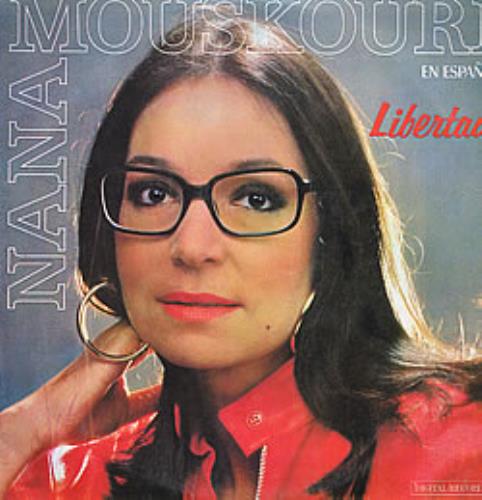Nana Mouskouri Libertad vinyl LP album (LP record) Colombian NNMLPLI264070