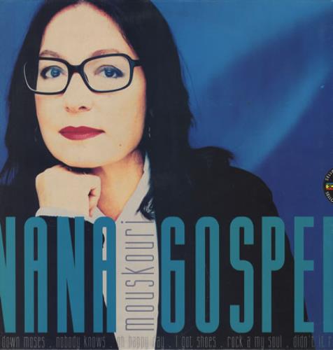 Nana Mouskouri Nana Gospel vinyl LP album (LP record) Venezuelan NNMLPNA266578