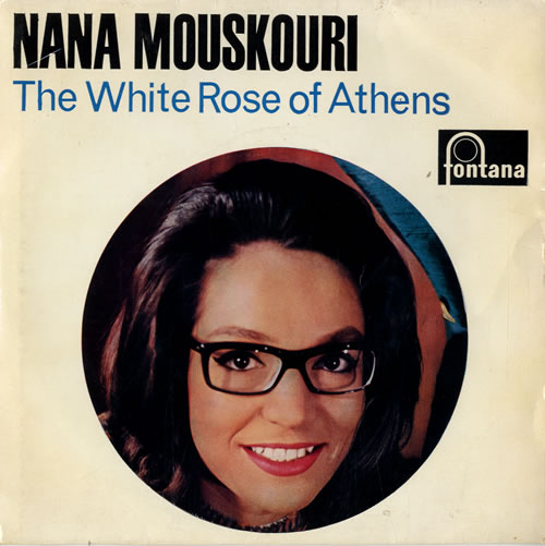 Nana Mouskouri The White Rose Of Athens E.P. UK 7" vinyl single (7 inch
