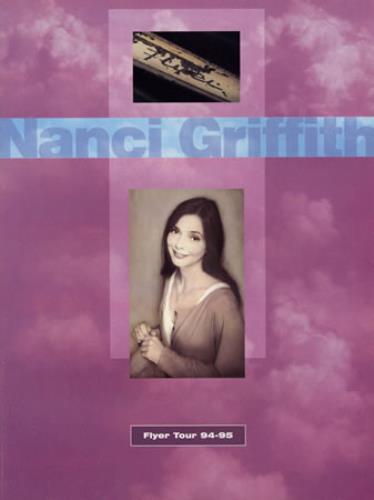 Nanci Griffith Flyer Tour Programme tour programme UK NANTRFL383653